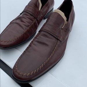 Italian leather loafers